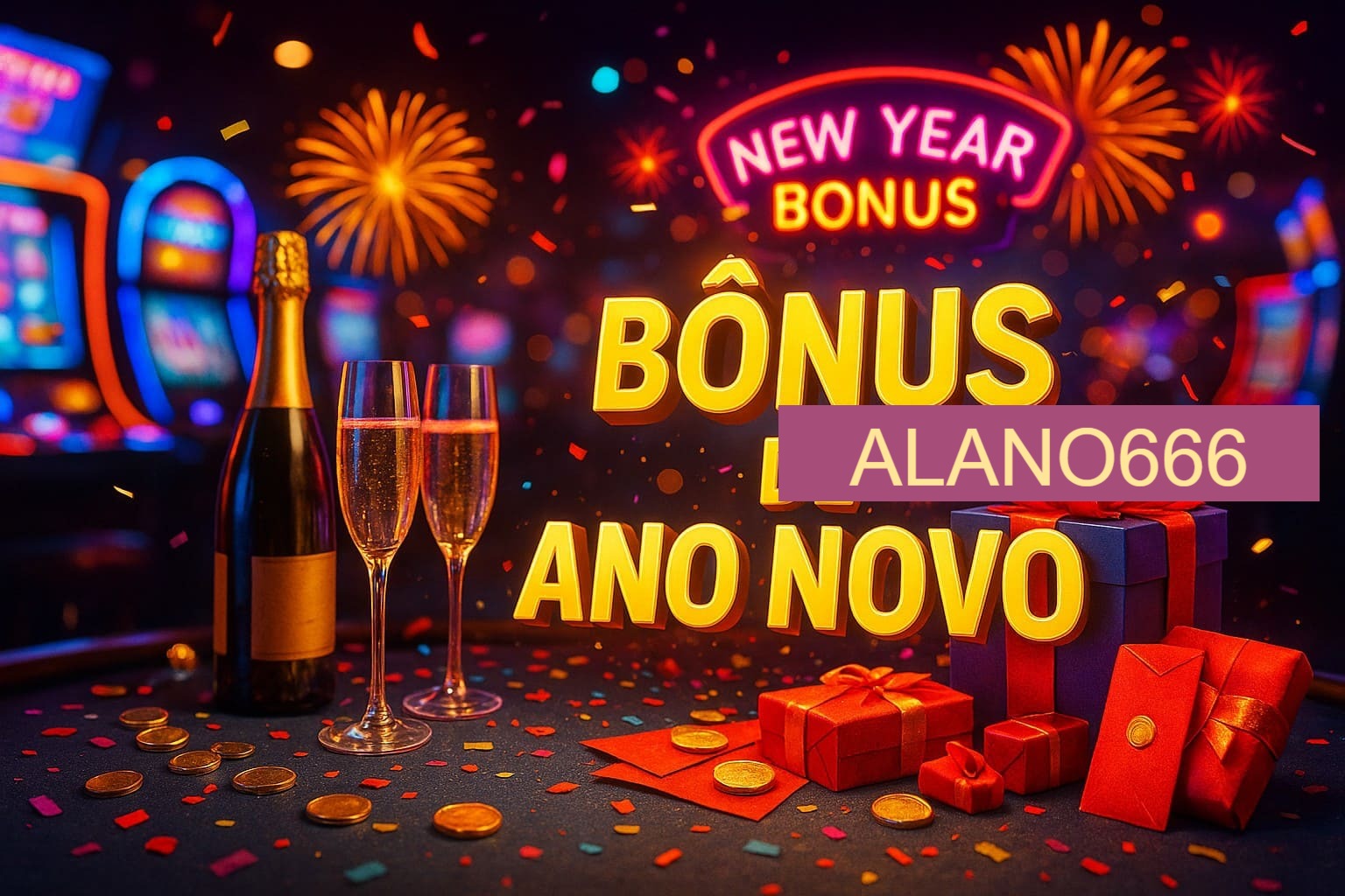 Promoções de Ano Novo no ALANO666
